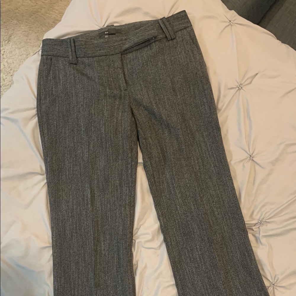 Zara Trousers Dress Pants Tweed size 10 LONG TALL